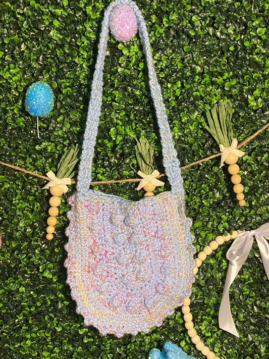 Boho Bobble Crochet Purse Toddler