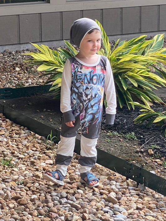 Custom Upcycle Baggy Romper